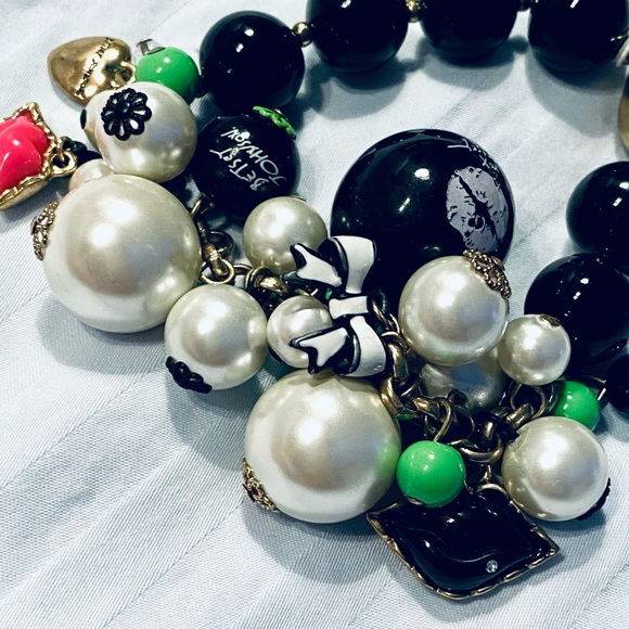 Betsey Johnson Multi Color Pearl Bracelet - Picture 5 of 7